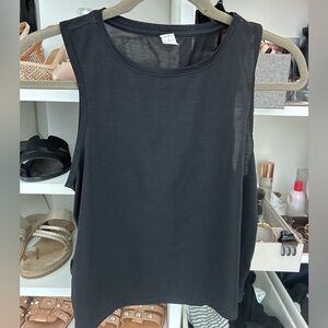 Athleta Vapor Muscle Tank in Black (S)